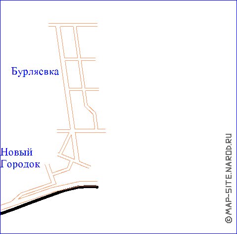 Transport carte de Novotcherkassk