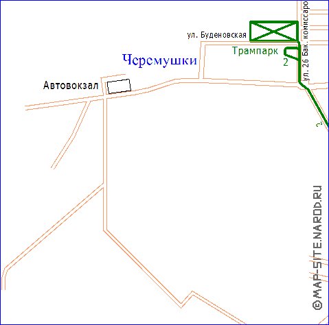 Transport carte de Novotcherkassk