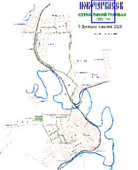 Transport carte de Novotcherkassk