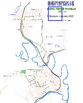 Transport carte de Novotcherkassk