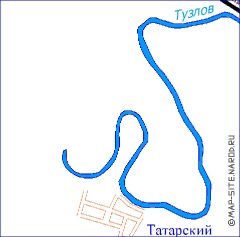 Transport carte de Novotcherkassk