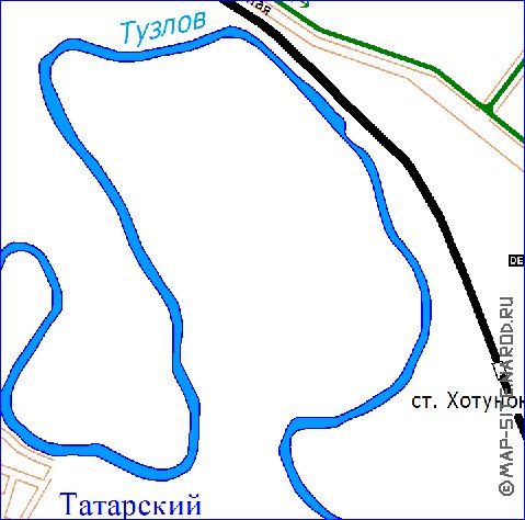 Transport carte de Novotcherkassk