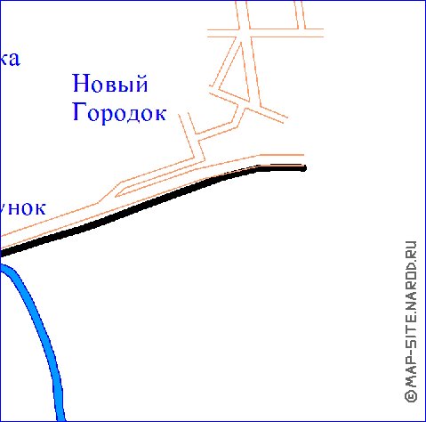 Transport carte de Novotcherkassk