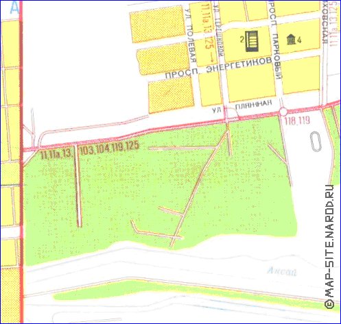 carte de Novotcherkassk